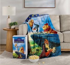 Disney The Lion King Classic VHS Boxed Silk Touch Throw Blanket 50