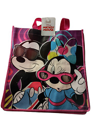 Disney Mickey & Mini Mouse Shopping Tote Bag Nwt picture