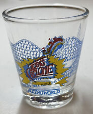 Texas Cyclone Roller Coaster Shot Glass - Astroworld (Houston,TX) RARE picture